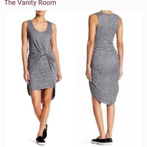 The Vanity Room Twist Front Jersey Knit Dress